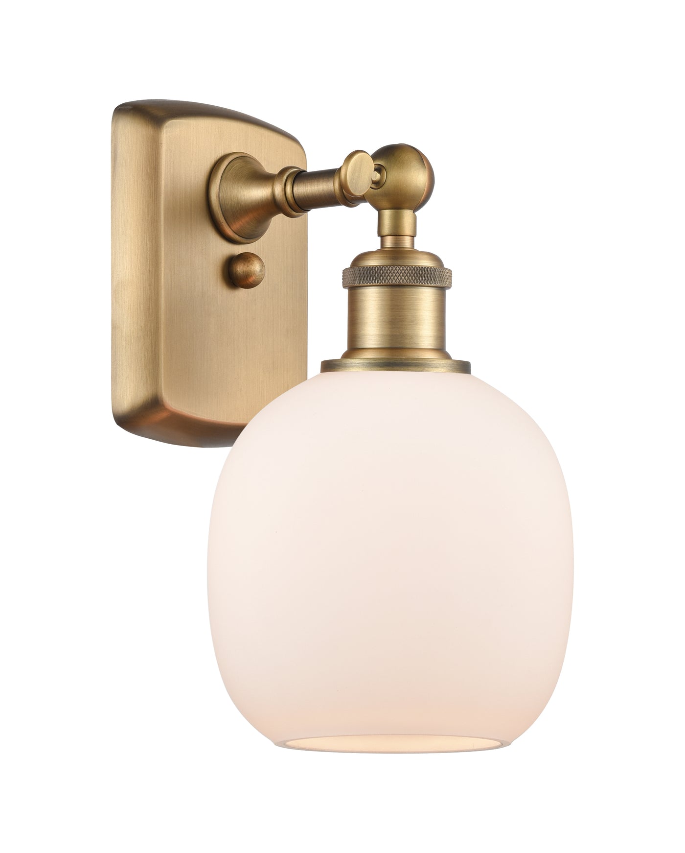 Ballston Sconce Cast Brass 10 Inch Height