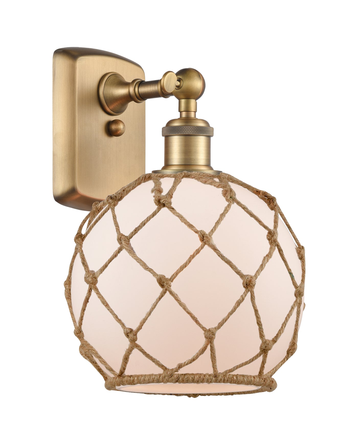 Ballston Sconce Cast Brass Glass Steel