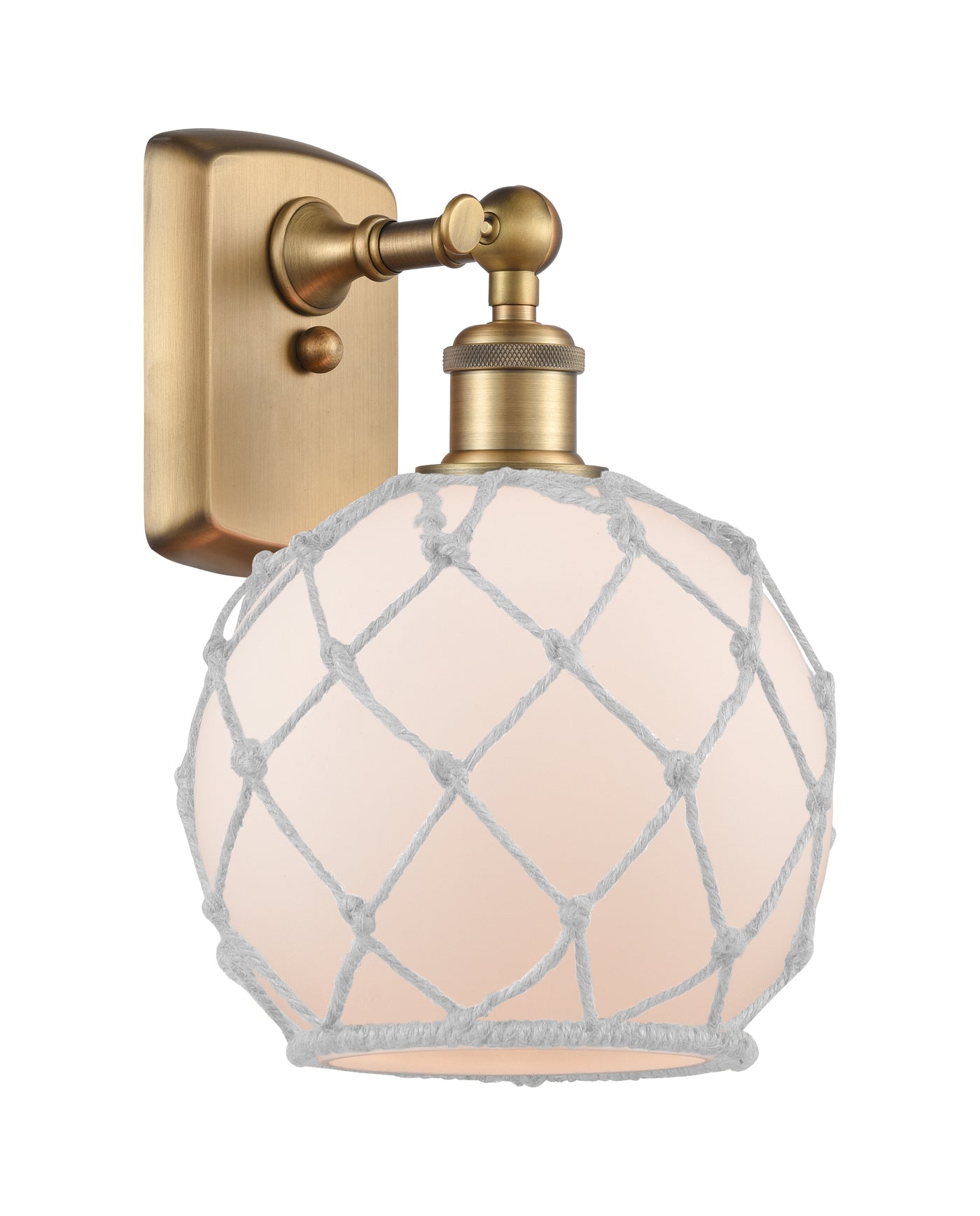 Ballston Sconce Cast Brass Glass 11 Inch