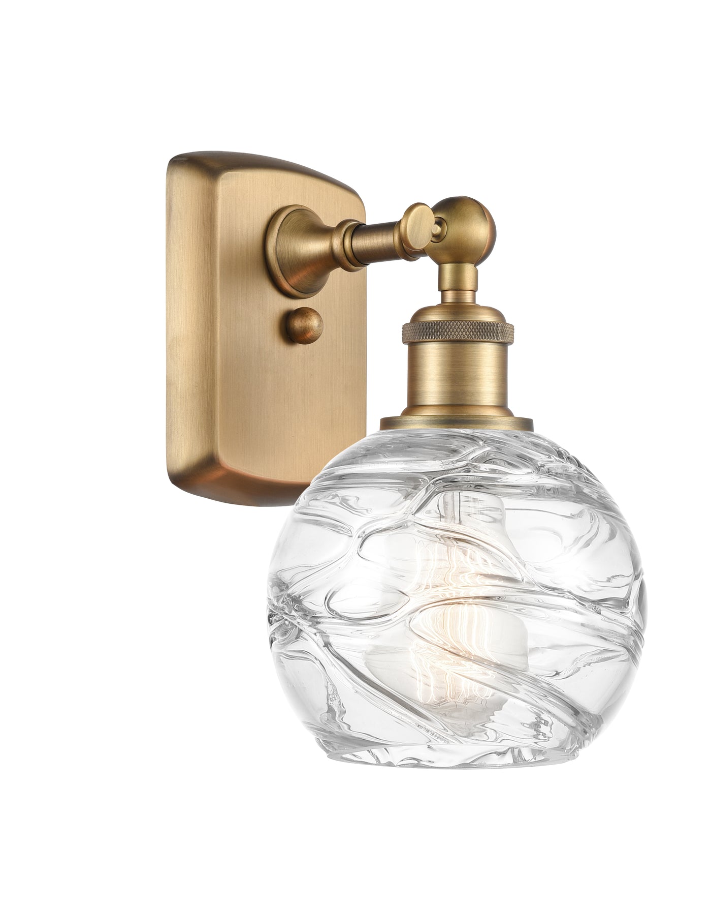 Ballston Sconce Cast Brass 10 Inch Height