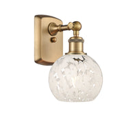 Ballston Sconce Cast Brass Glass Steel