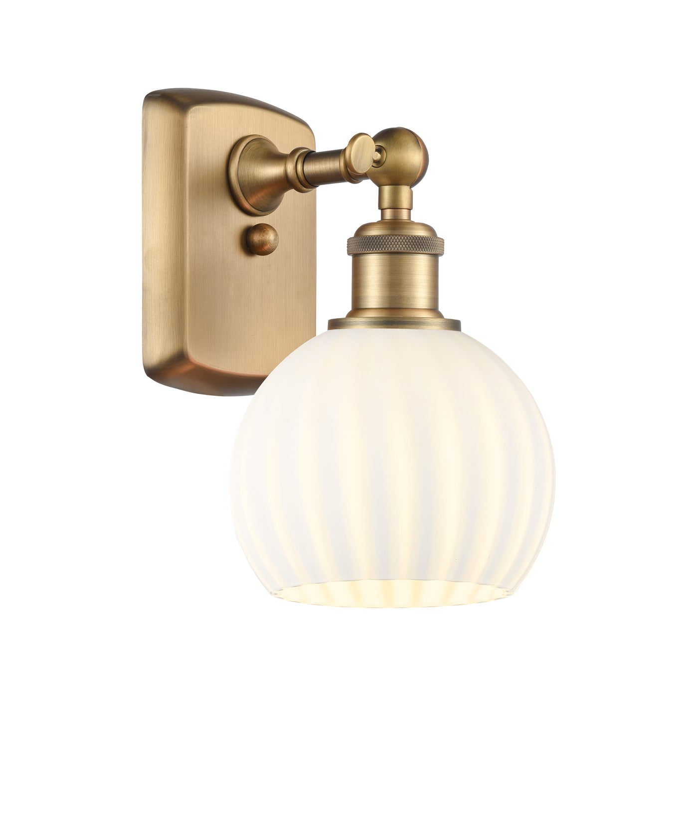Ballston Sconce Cast Brass 11 Inch