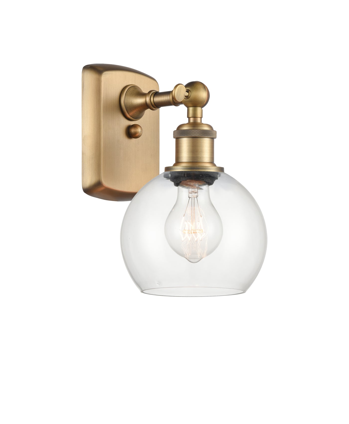 Ballston Sconce Cast Brass Modern Contempo