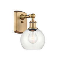 Ballston Sconce Cast Brass Modern Contempo