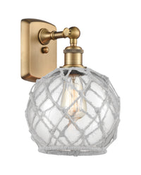Ballston Sconce Cast Brass Glass 11 Inch