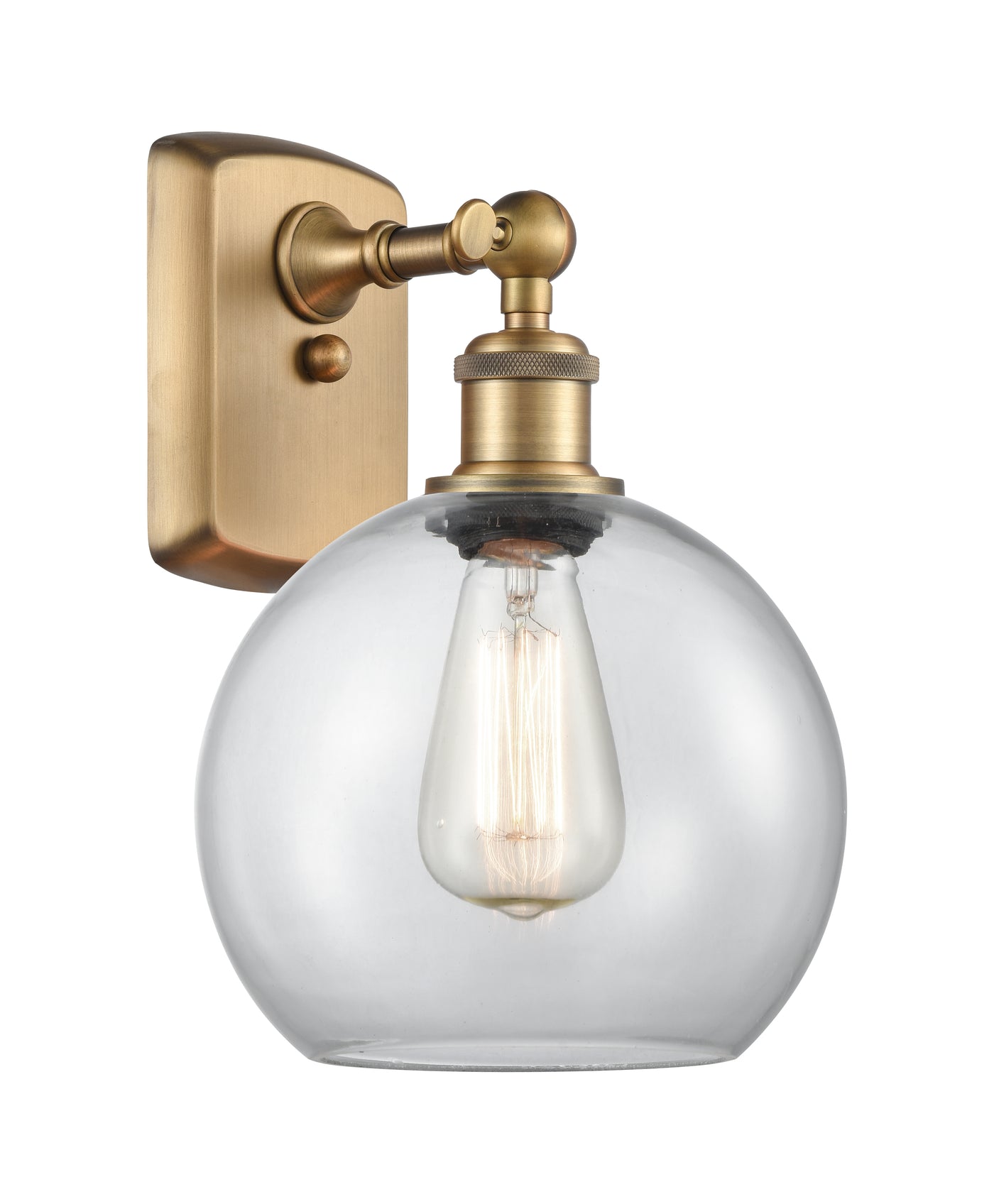 Ballston Sconce Cast Brass Finish