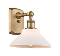Ballston Sconce Cast Brass Steel Glass