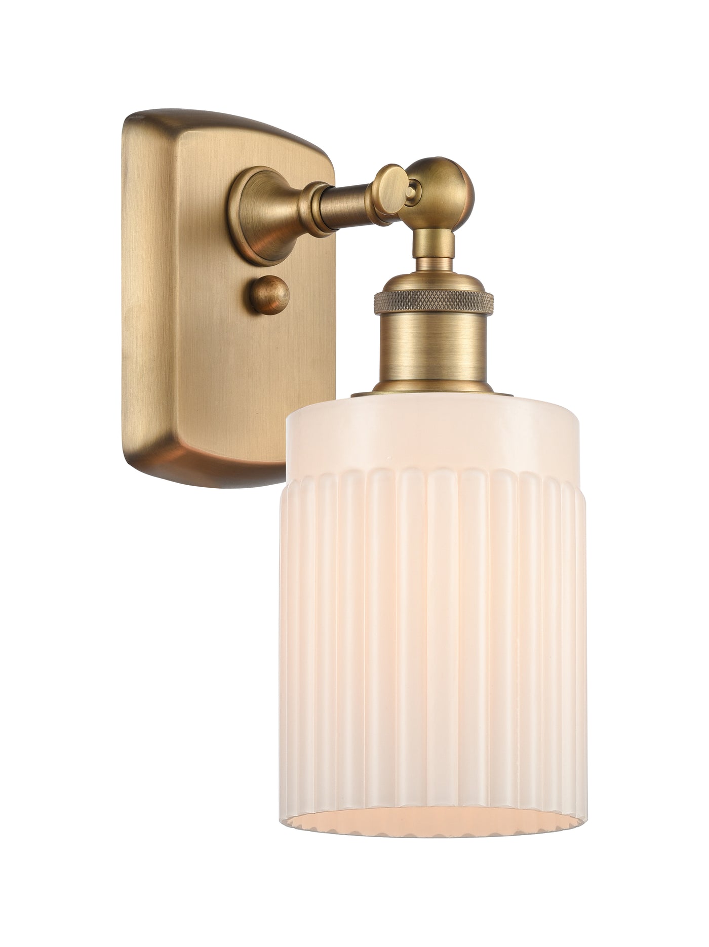 Ballston Sconce Cast Brass 10 Inch Height