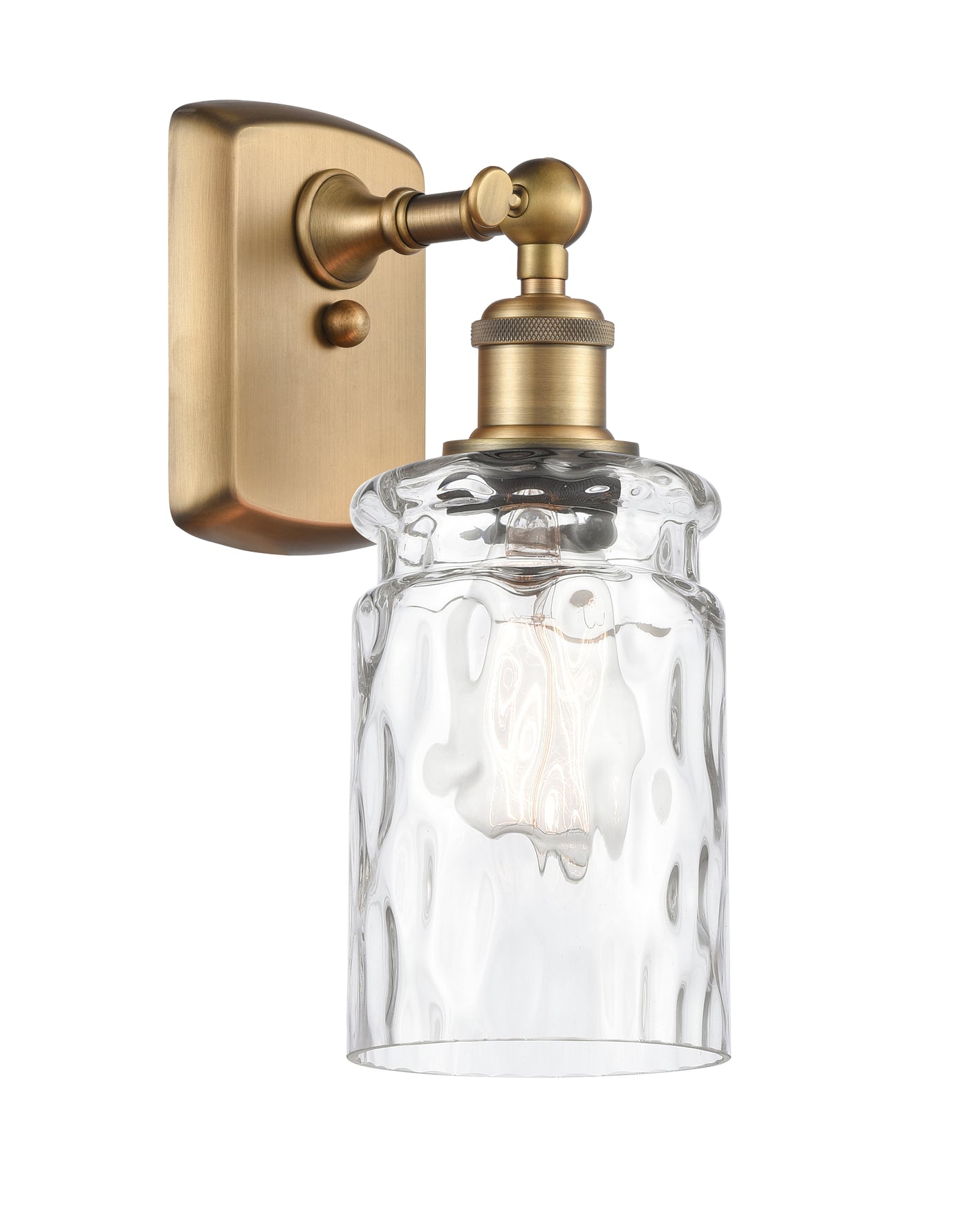 Ballston Sconce Cast Brass Glass Steel