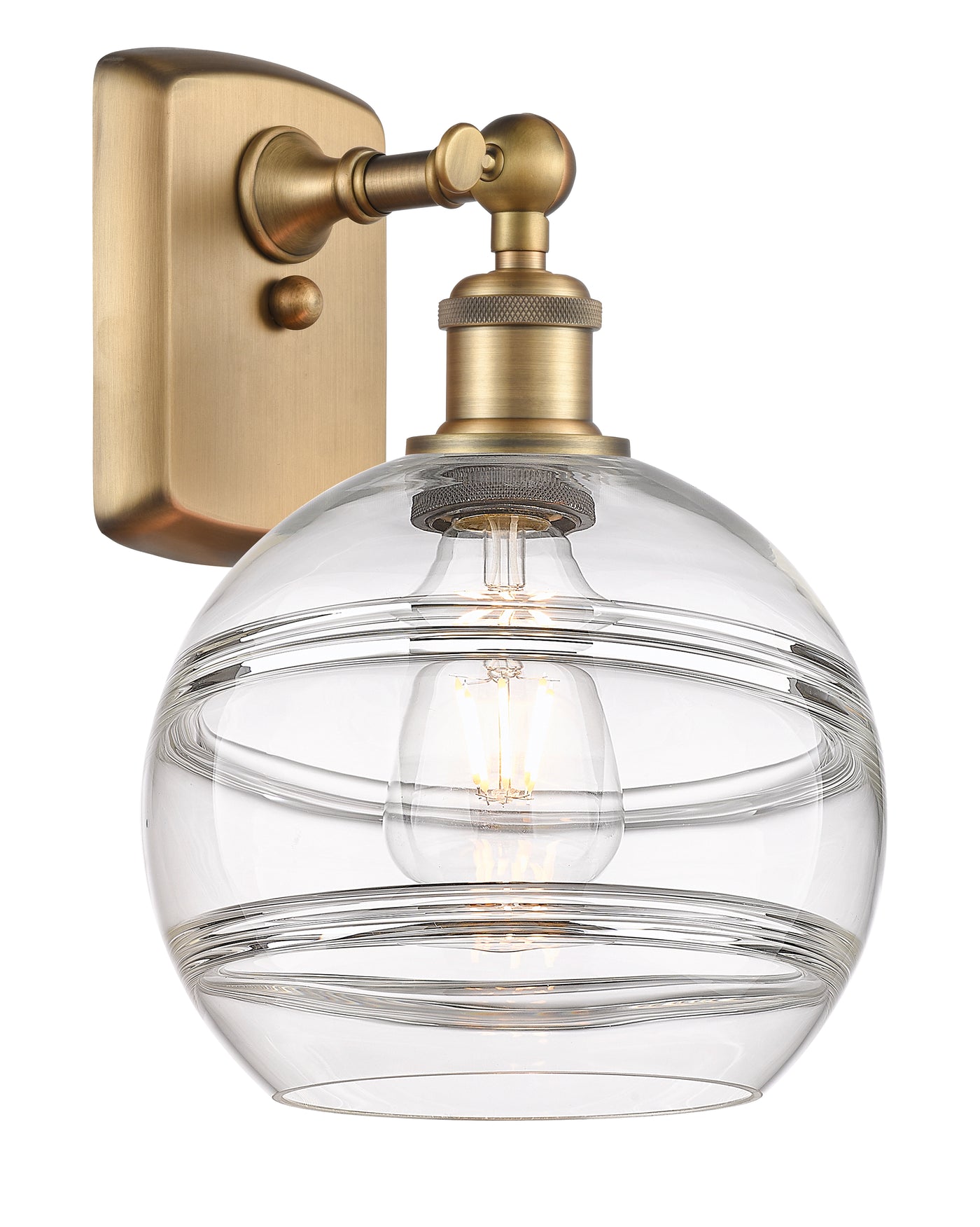 Ballston Sconce Cast Brass 120V