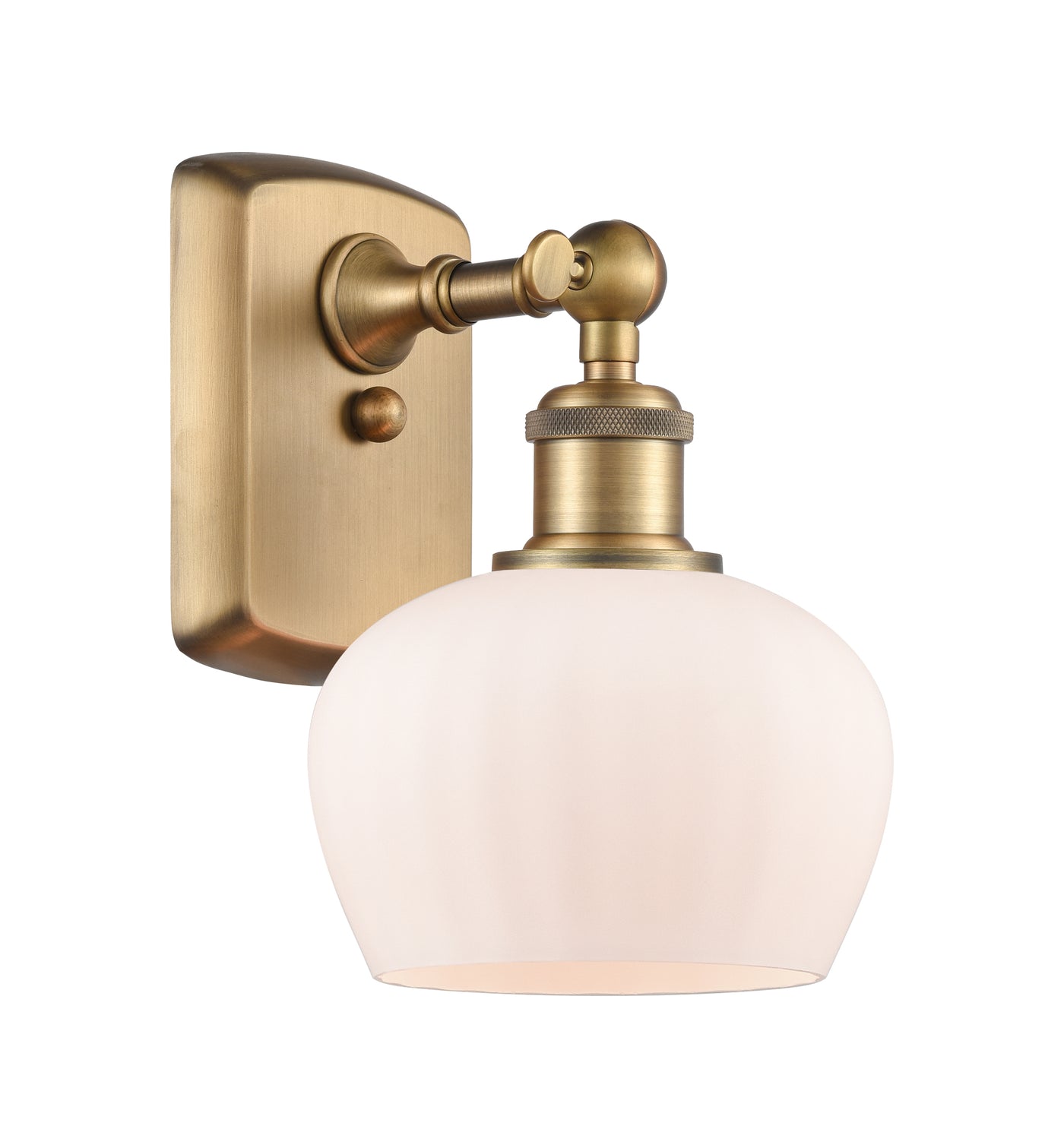 Ballston Sconce Brass Cast Steel