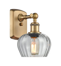 Ballston Sconce Brass Art Nouveau Design