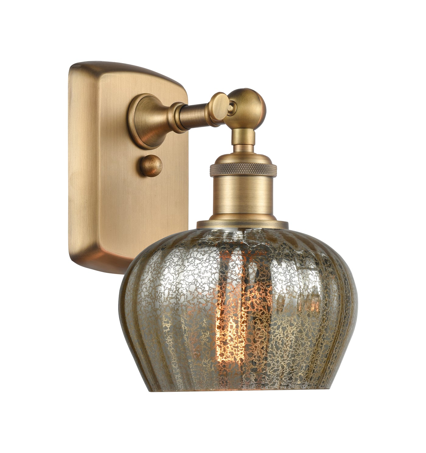 Ballston Sconce Brass Cast Steel