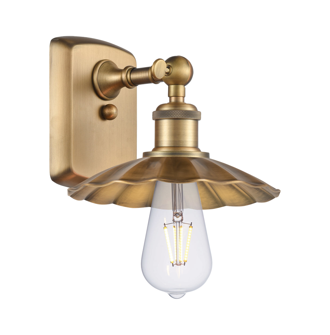 Ballston Industrial, Farmhouse, Restoration-Vintage Adirondack Sconce