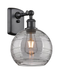 Ballston Sconce Cast Brass Steel Glass