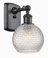 Ballston Sconce Cast Brass Steel Glass