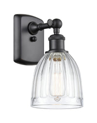Ballston Sconce Cast Brass Modern Glass