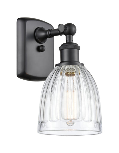 Ballston Sconce Cast Brass Modern Glass