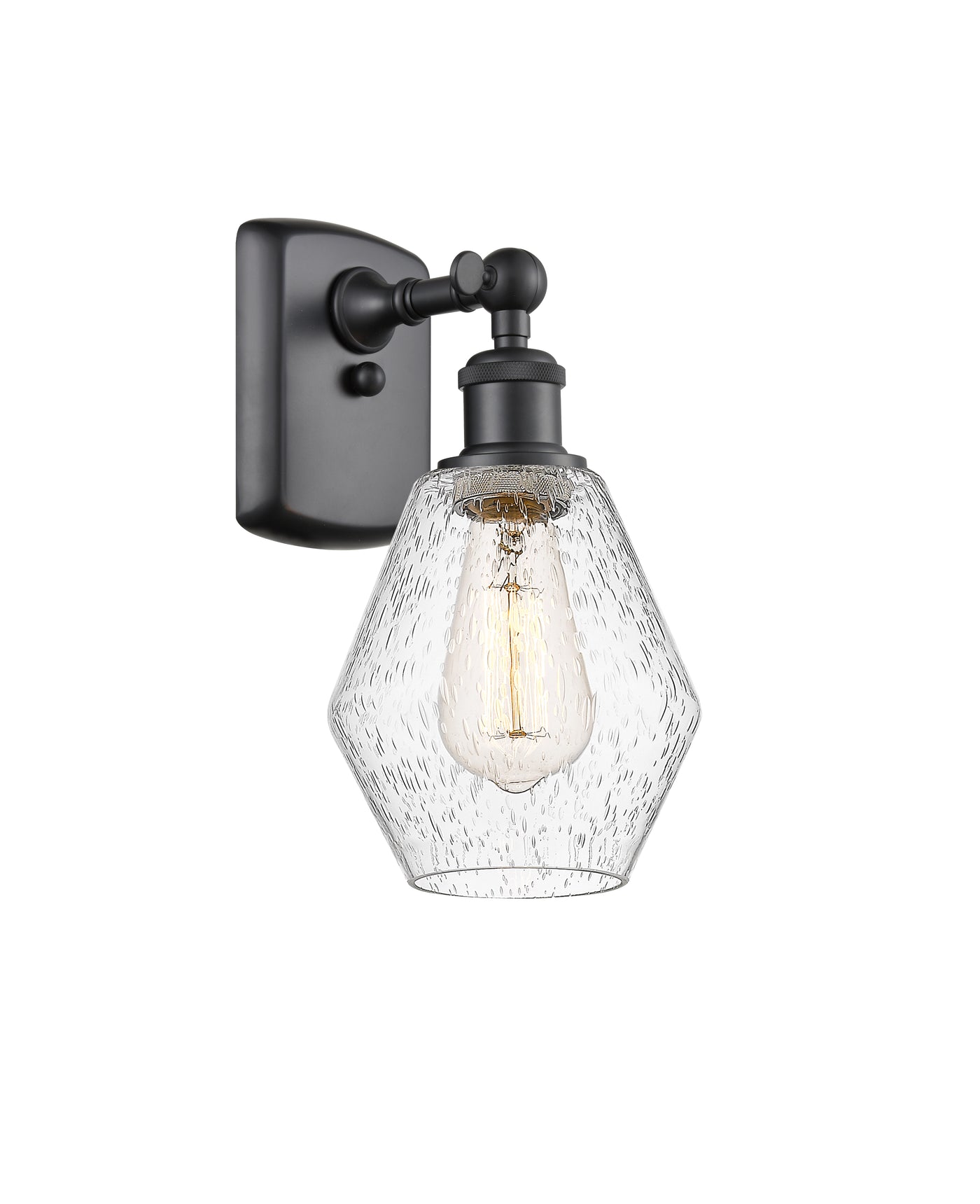 Ballston Sconce Cast Brass Steel Glass