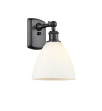 Ballston Sconce Cast Brass Glass Finish