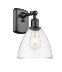 Ballston Sconce Cast Brass Glass Finish