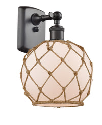 Ballston Sconce Cast Brass Glass Steel