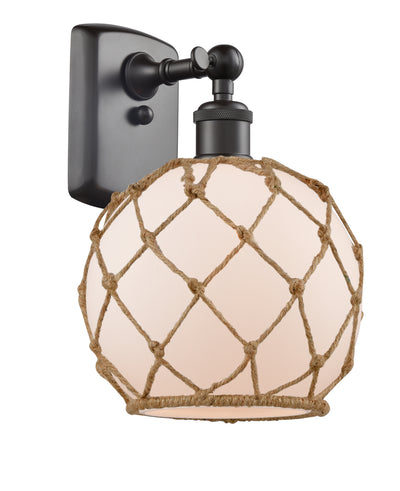 Ballston Sconce Cast Brass Glass Steel