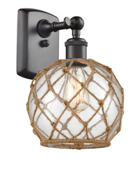 Ballston Sconce Cast Brass Glass Steel