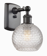 Ballston Sconce Cast Brass Steel Glass
