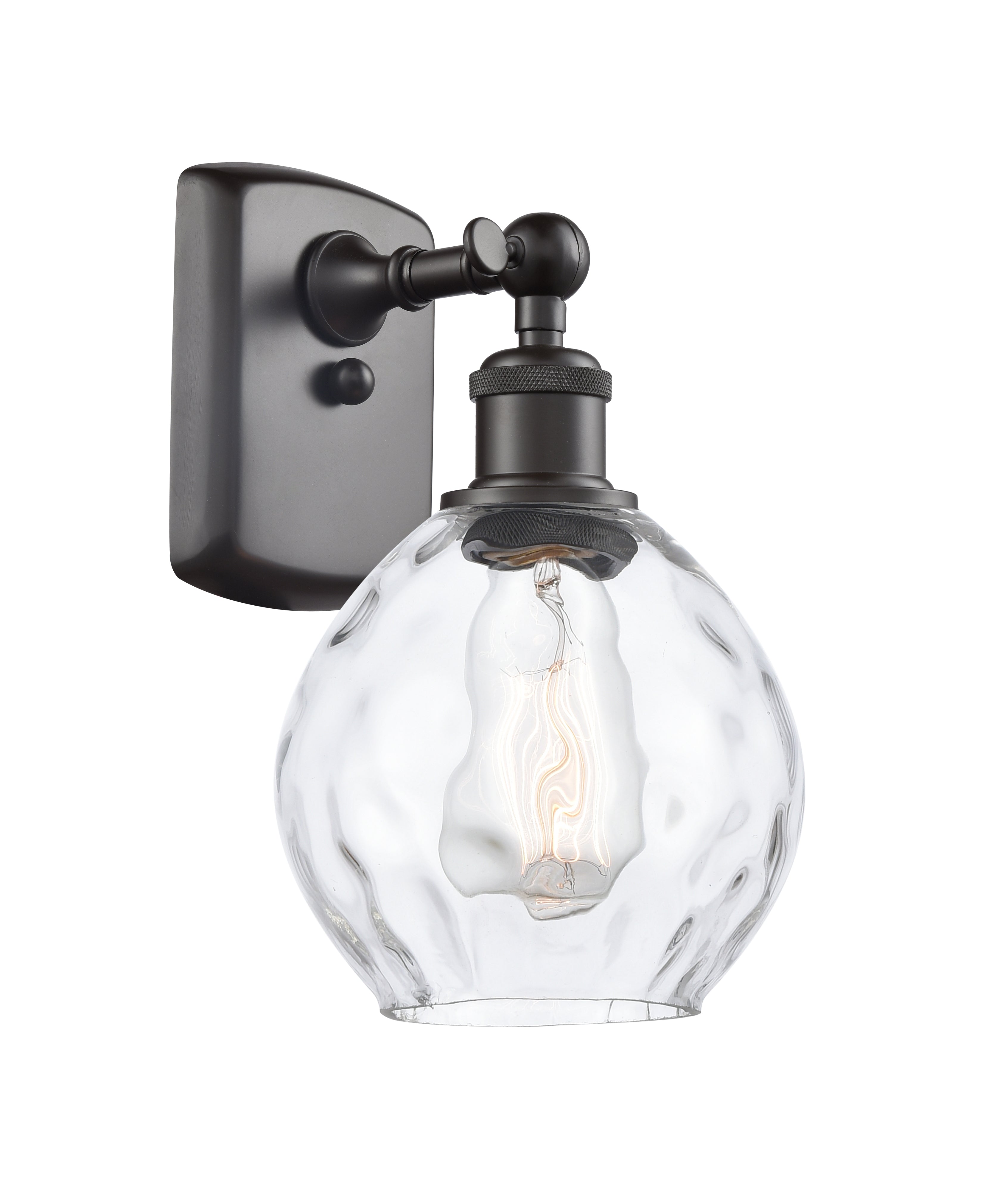 Ballston Sconce Cast Brass Glass Steel