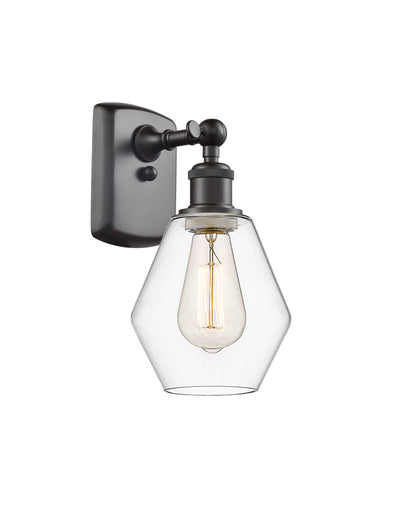 Ballston Sconce Cast Brass Steel Glass