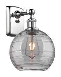 Ballston Sconce Cast Brass Steel Glass