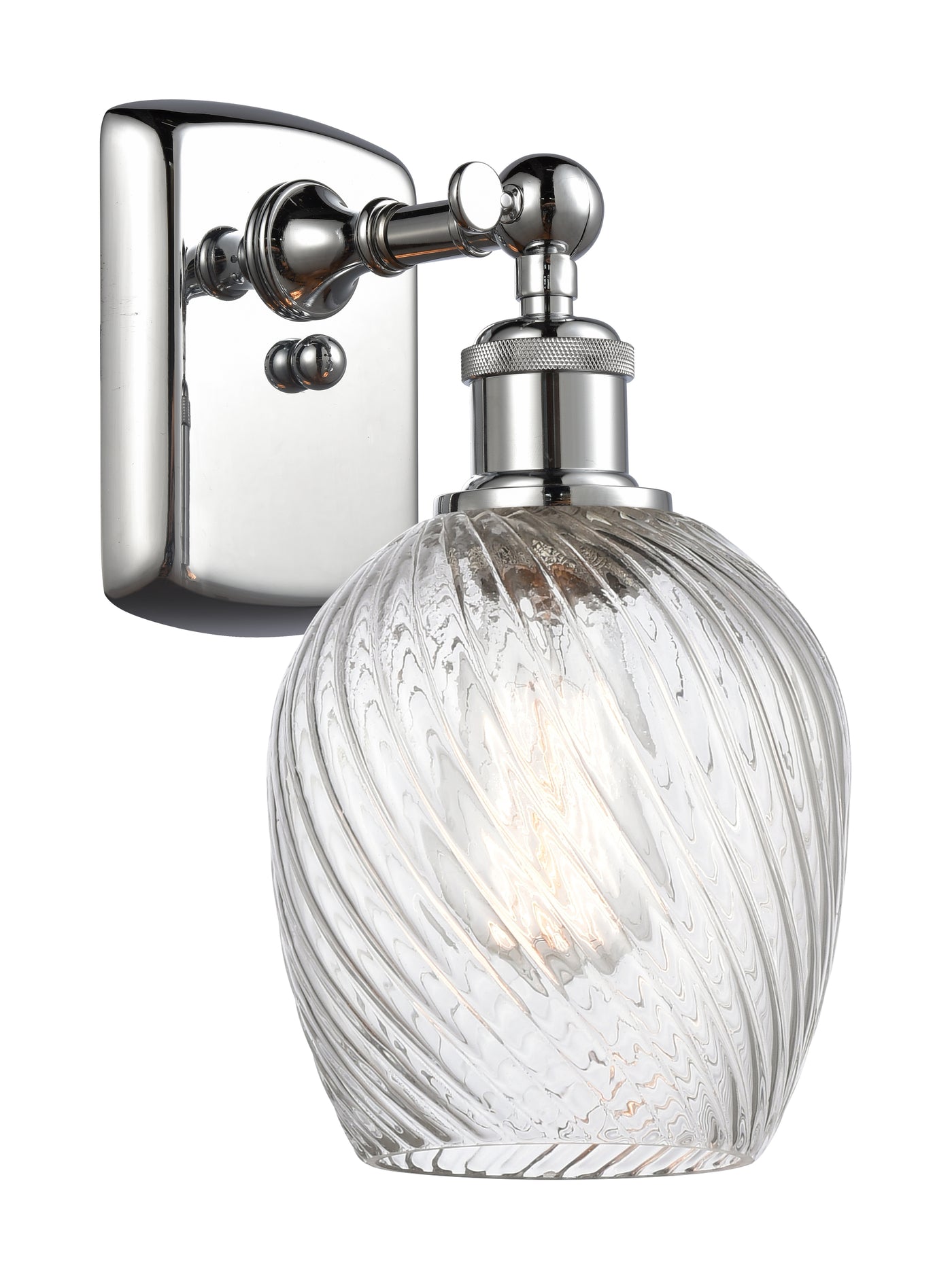 Ballston Sconce Cast Brass Bare Bulb