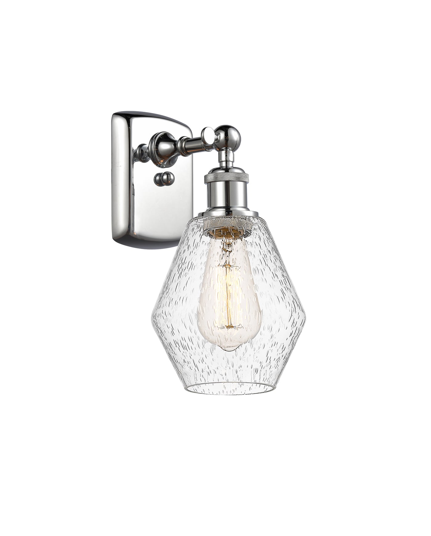 Ballston Sconce Cast Brass Steel Glass