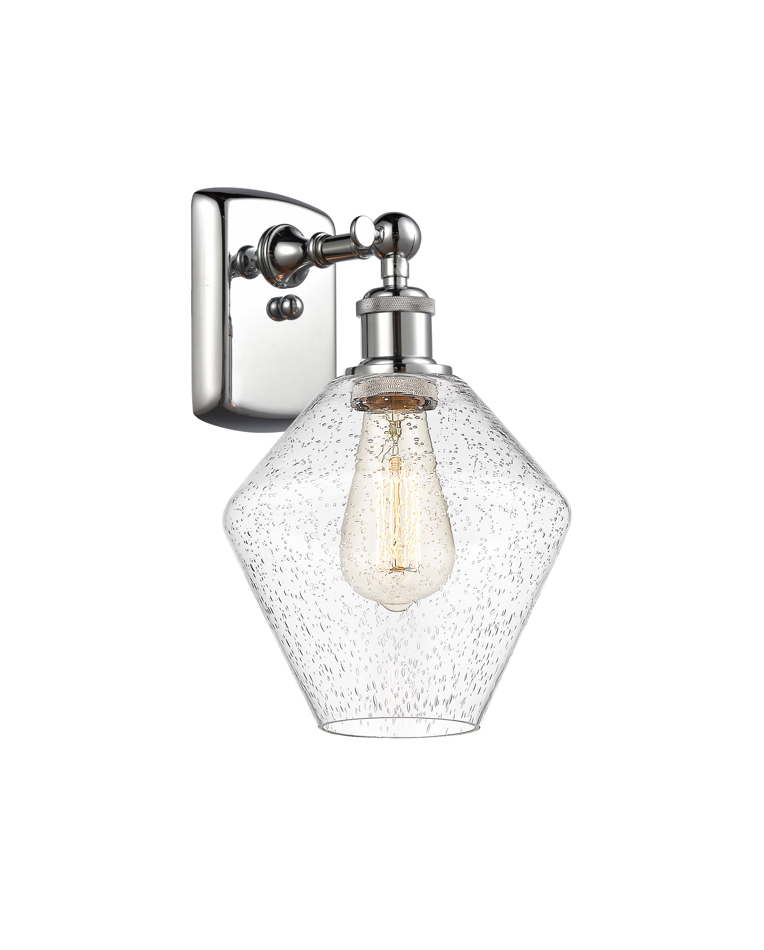 Ballston Sconce Cast Brass Steel Glass