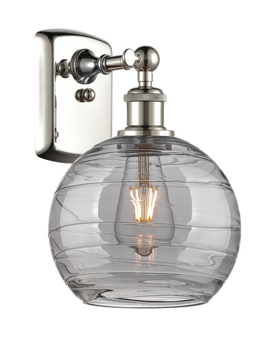 Ballston Sconce Cast Brass Steel Glass