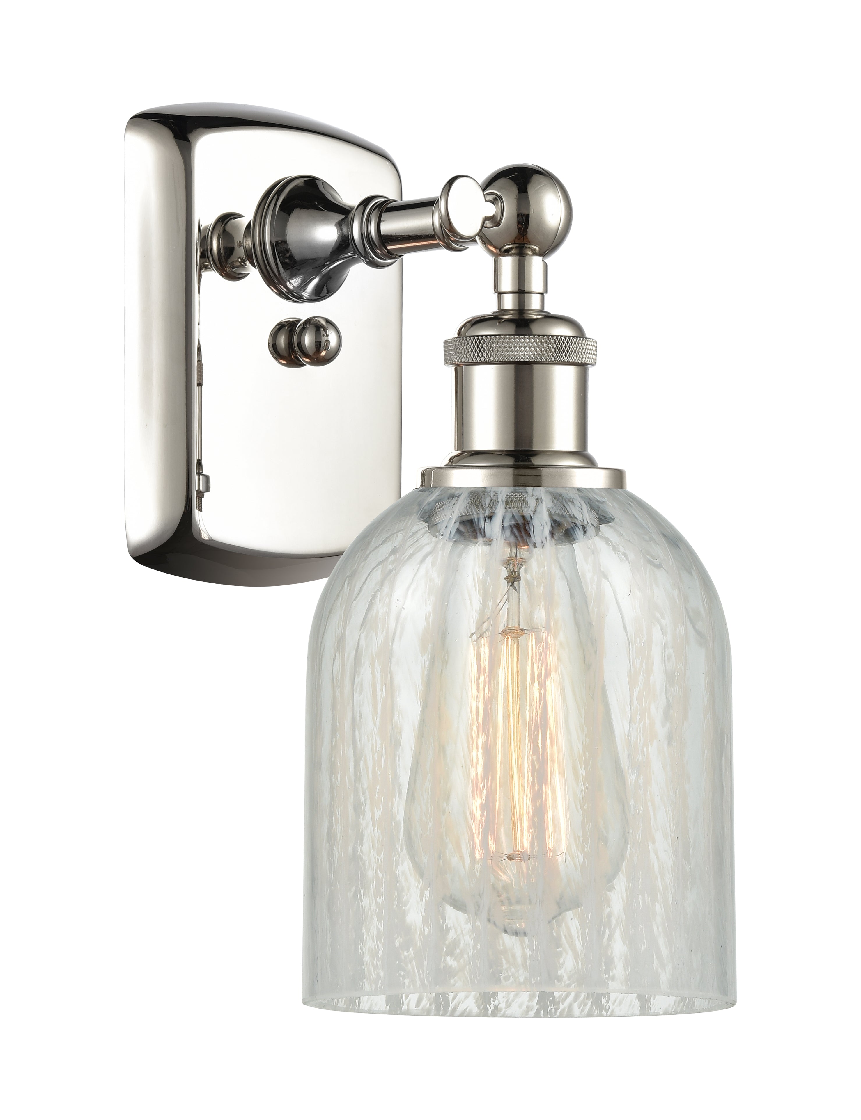 Ballston Sconce Cast Brass Glass Steel