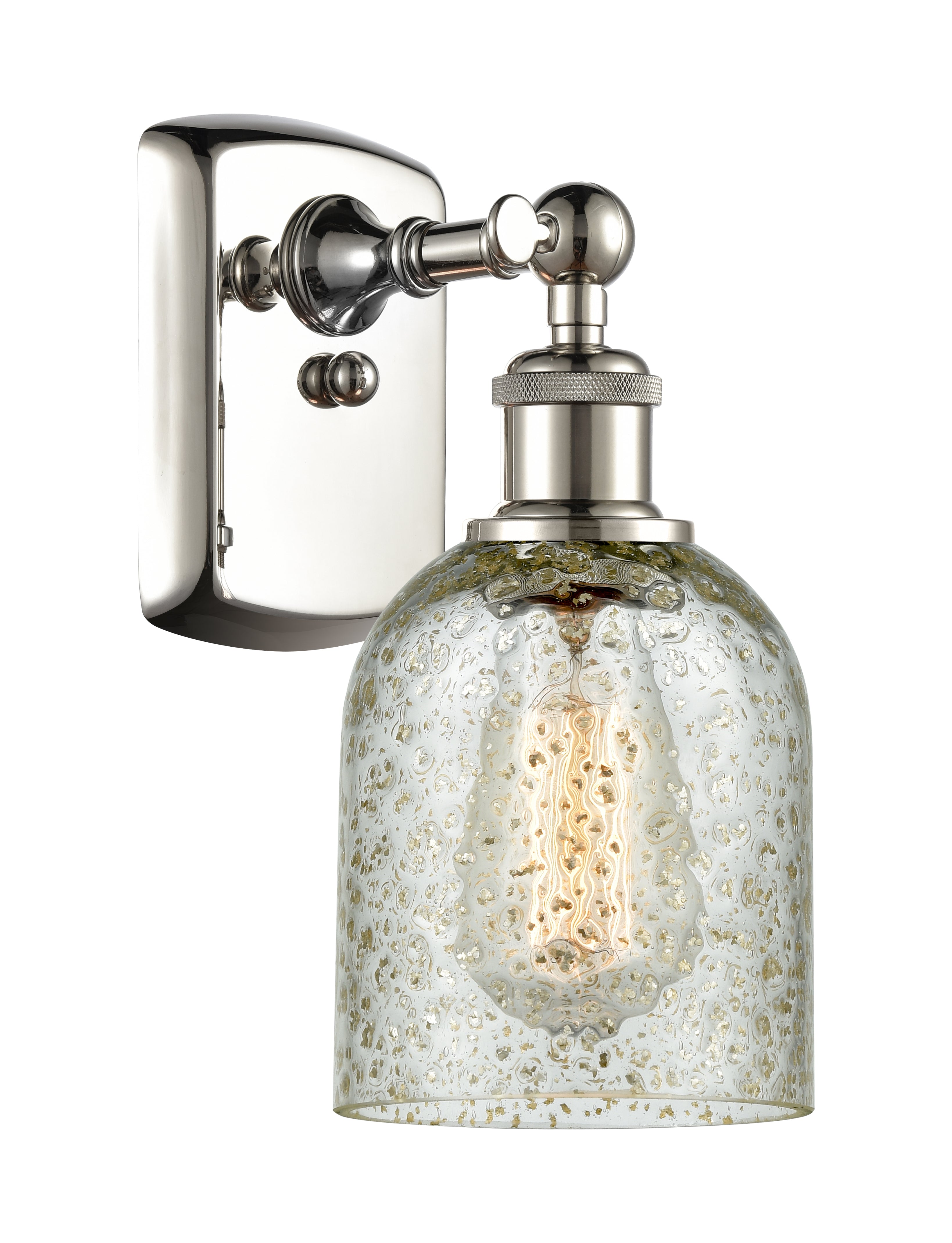 Ballston Sconce Cast Brass Glass Steel