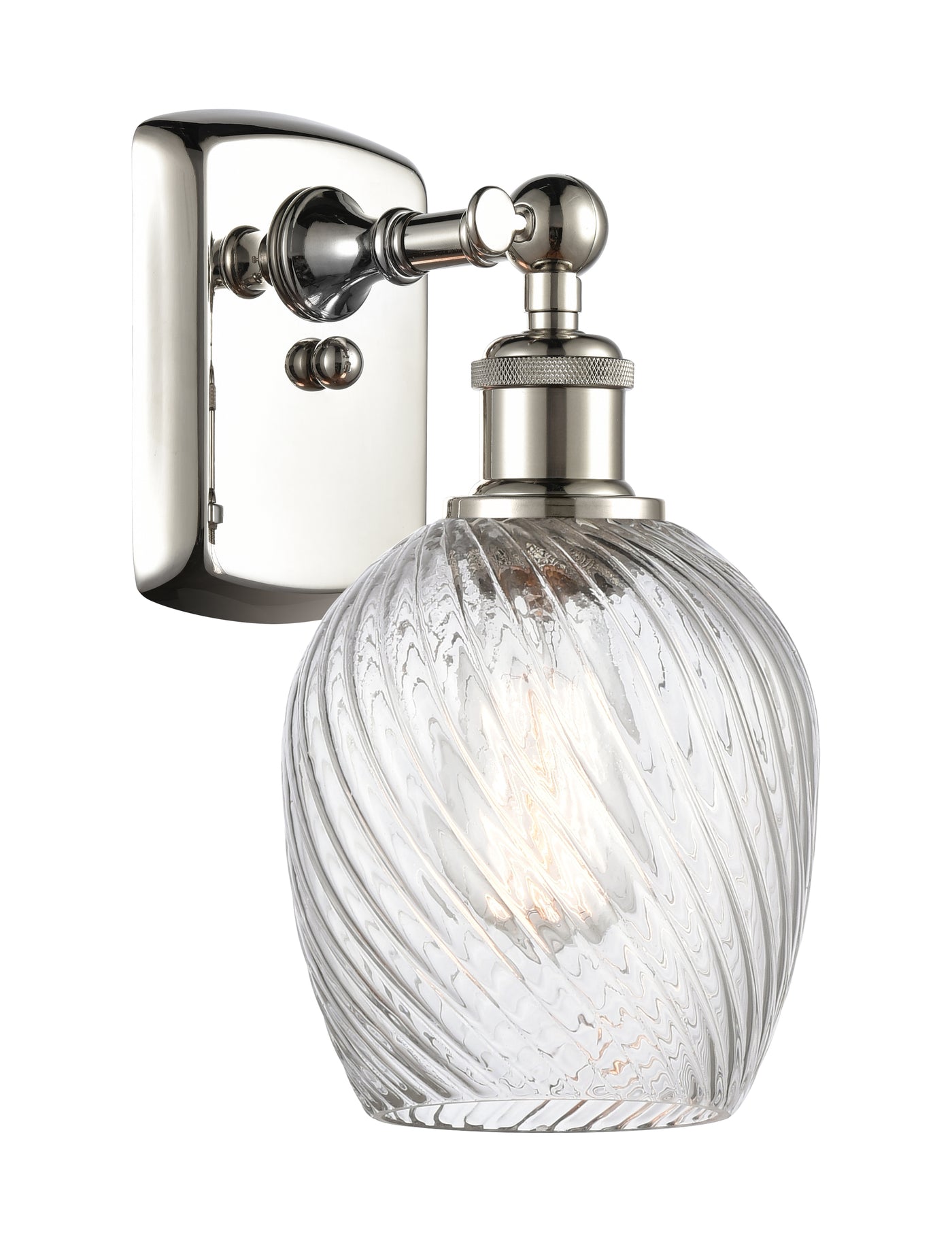 Ballston Sconce Cast Brass Bare Bulb