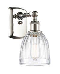 Ballston Sconce Cast Brass Modern Glass