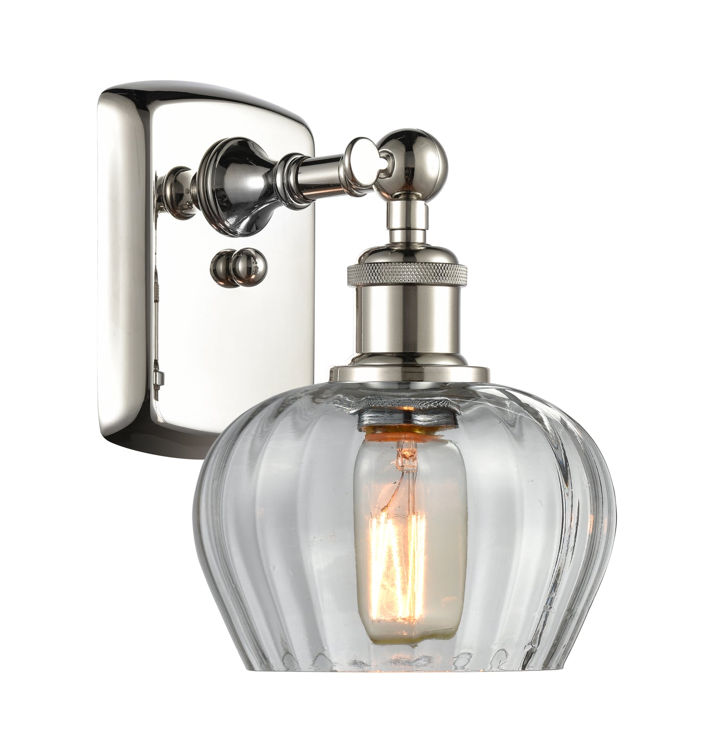 Ballston Sconce Brass Art Nouveau Design