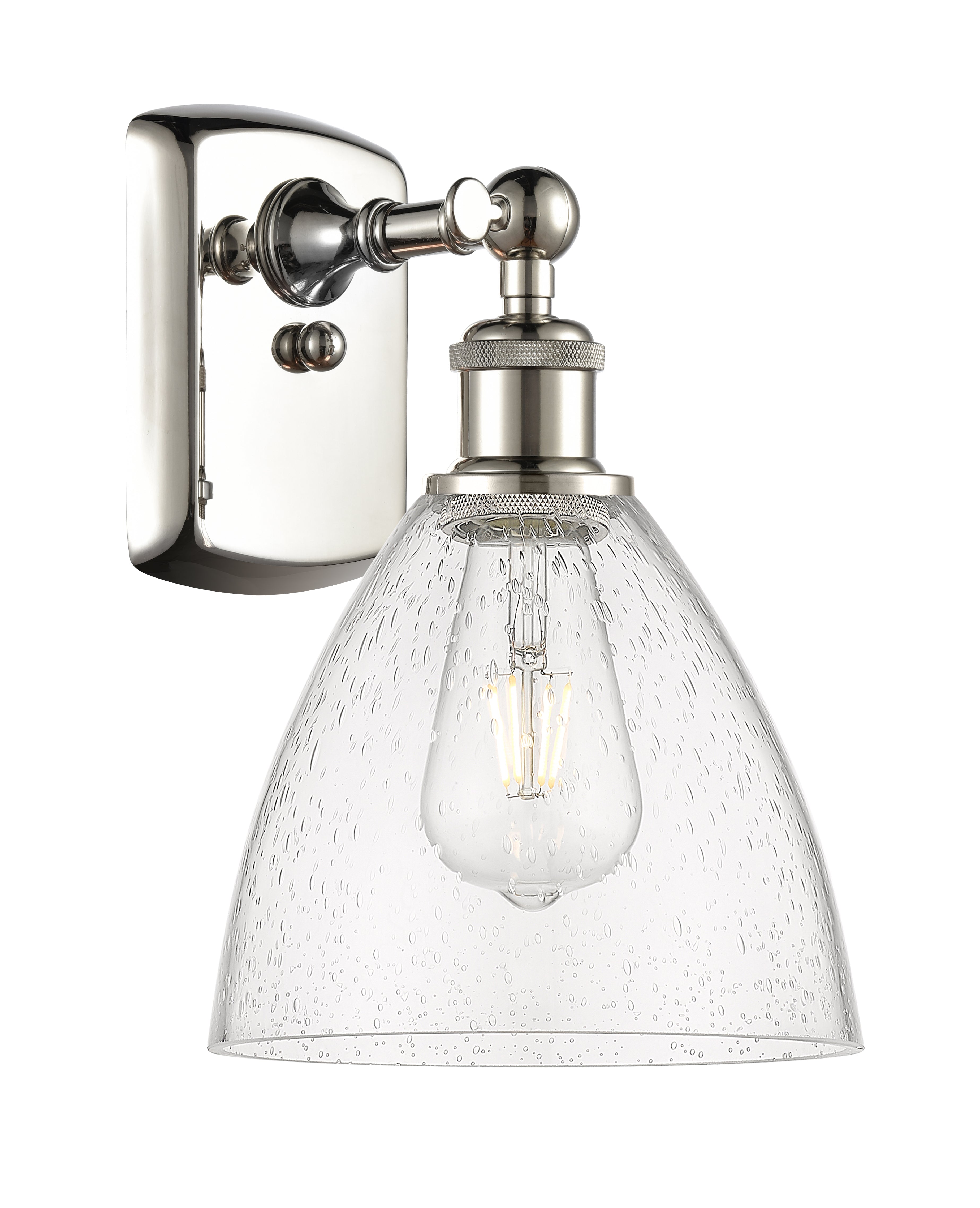 Ballston Sconce Cast Brass Glass Finish
