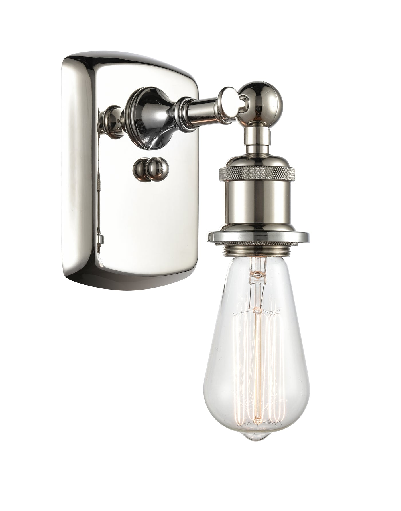 Ballston Sconce Cast Brass Bare Bulb