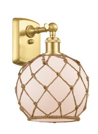 Ballston Sconce Cast Brass Glass Steel