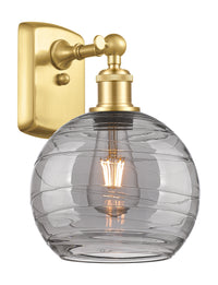 Ballston Sconce Cast Brass Steel Glass