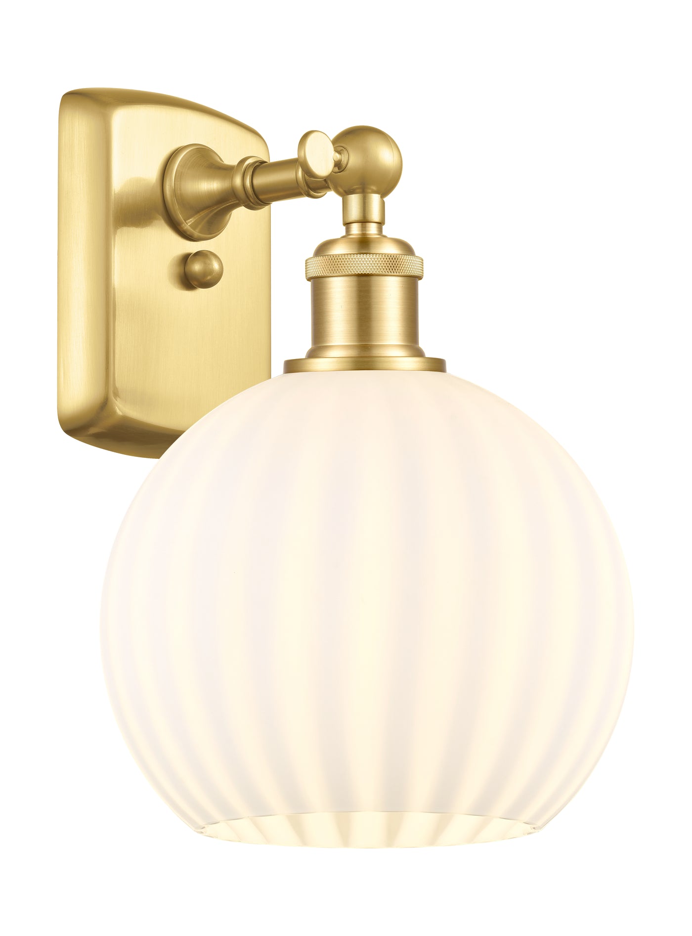 Ballston Sconce Cast Brass 9 Inch