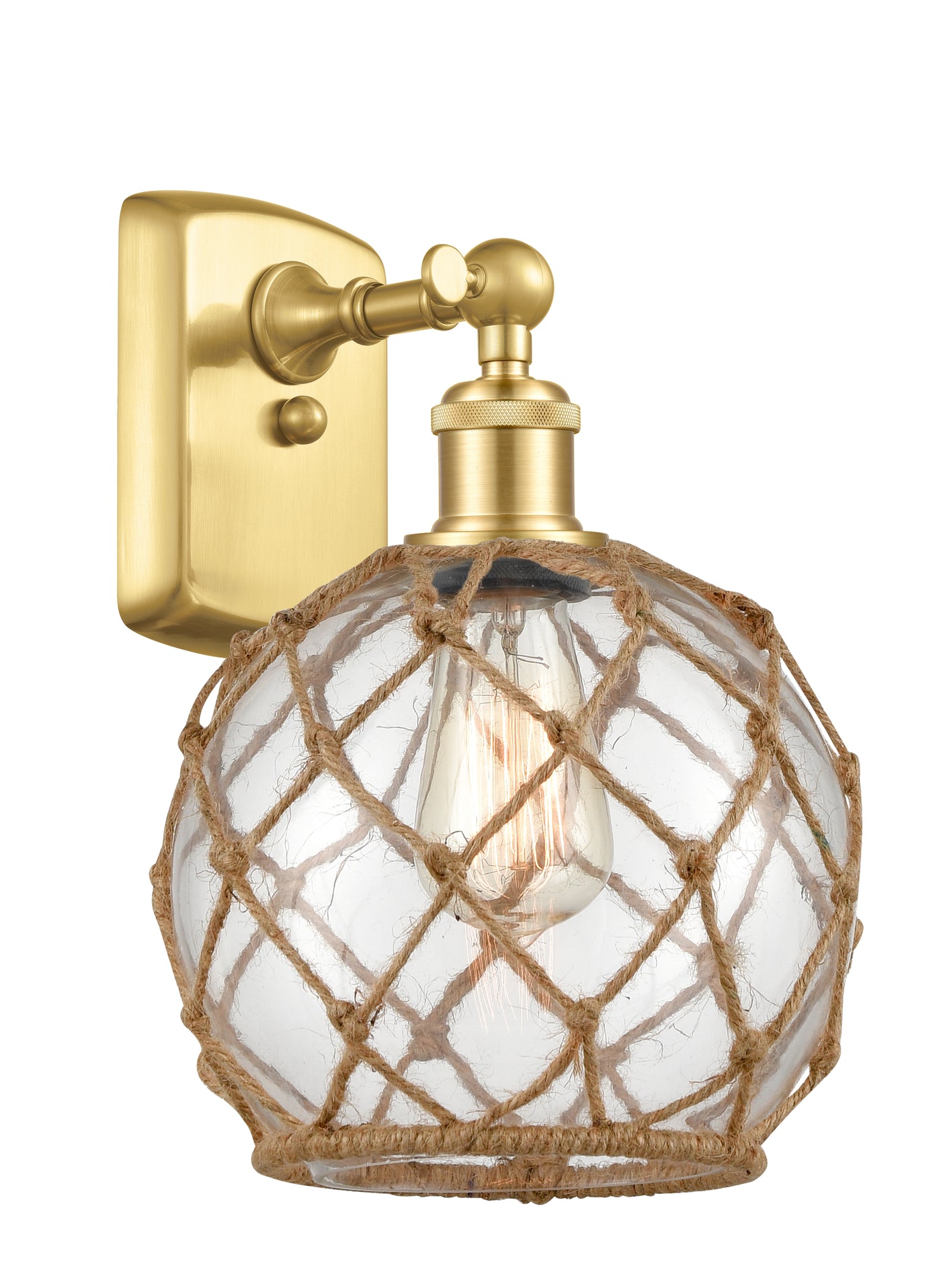 Ballston Sconce Cast Brass Glass Steel