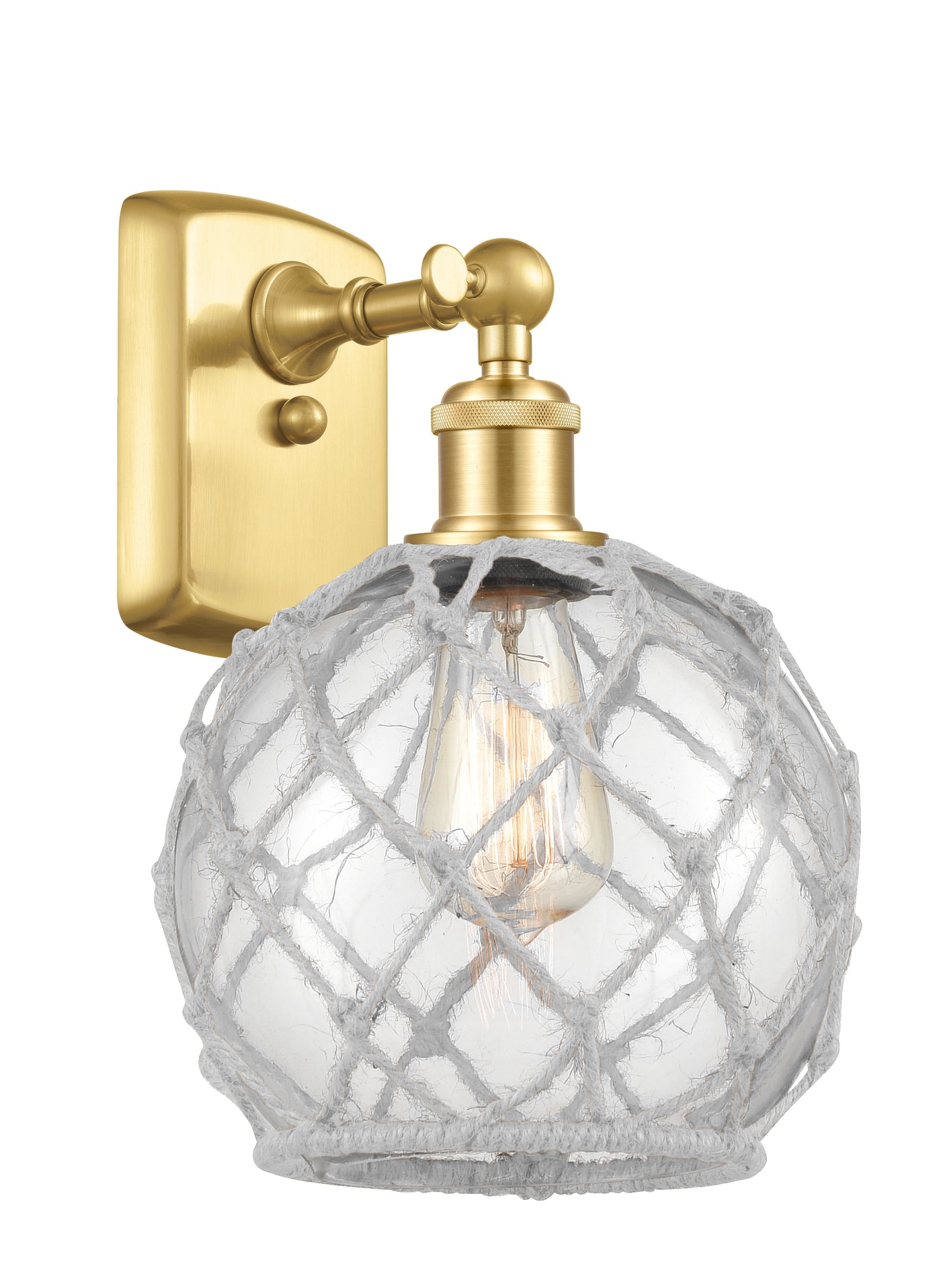 Ballston Sconce Cast Brass Glass Steel
