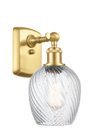 Ballston Sconce Cast Brass Bare Bulb