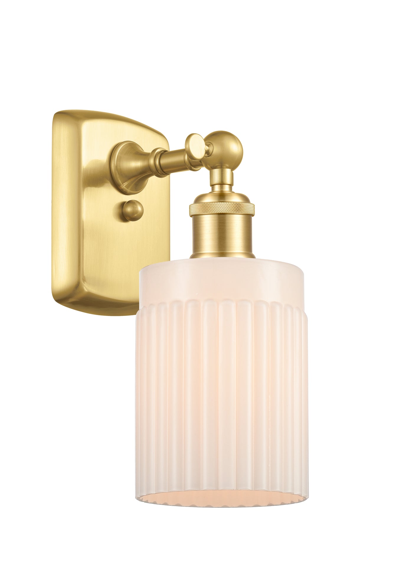Ballston Sconce Cast Brass Glass